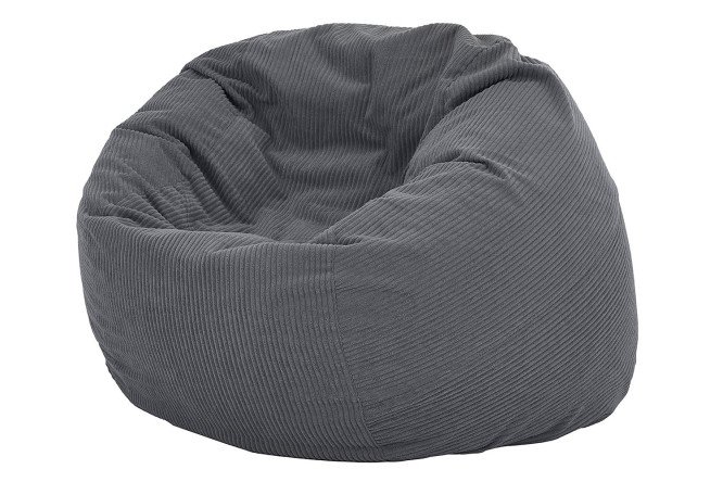 Изображение товара Кресло Конг с велюровым чехлом серого цвета 100х90х100 см