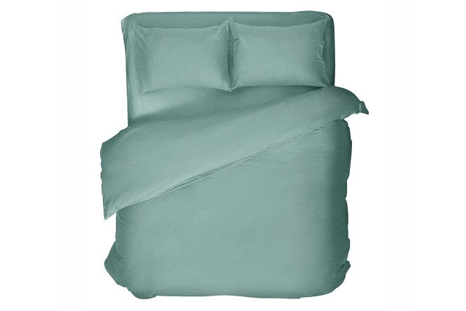 Пододеяльник Melange Emerald Сатин
