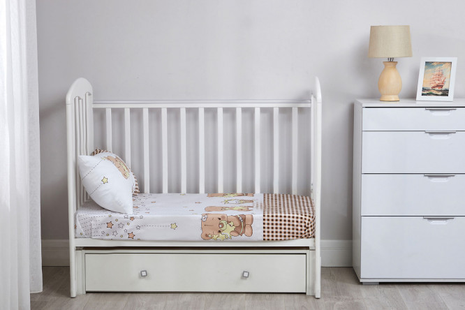 Комплект постельного белья MICASA Kids Stars 112х147 см