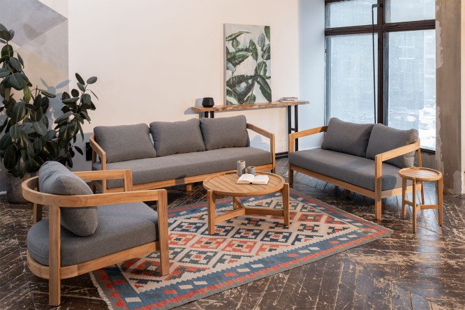 Изображение товара Диванная группа  Vento XL, из тика