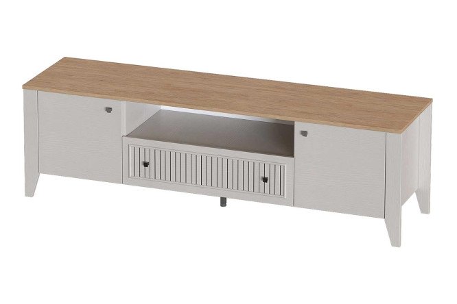 Изображение товара Тумба под ТВ Валенсия 2 двери 1 ящик широкая