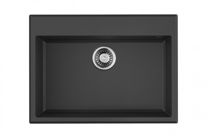 Изображение товара Врезная кухонная мойка OMOIKIRI Tedori 68-BL из искусственного гранита 68x50x20 см