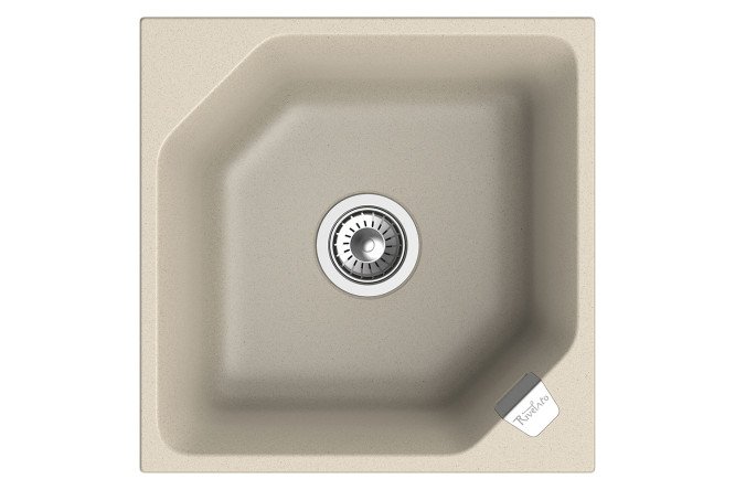 Изображение товара Врезная кварцевая кухня мойка RIVELATO Locus LS-50 50х50х20 см