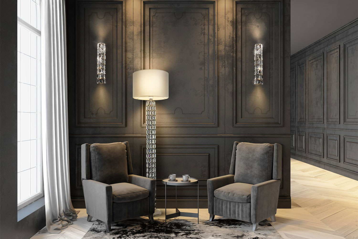 Торшер MAYTONI DIA008 42x160x42 см, E27