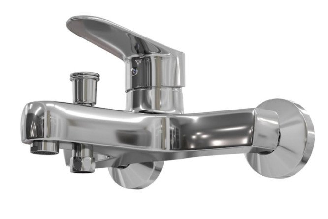 Изображение товара Смеситель для ванны TEYMI Ritta T10207 с рычажным управлением из нержавеющей стали