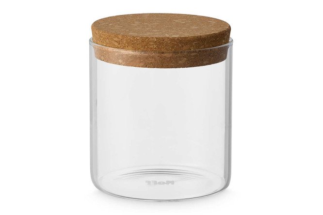 Изображение товара Банка для хранения HOFF Cork 550 мл из стекла с крышкой