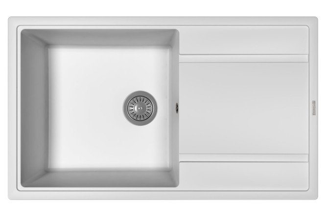 Изображение товара Врезная кухонная мойка Липси 860 из кварцевого композита 86х51х21.7 см