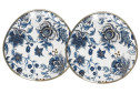 Набор тарелок Mandarin decor Antique Flora 2 шт., Фарфор