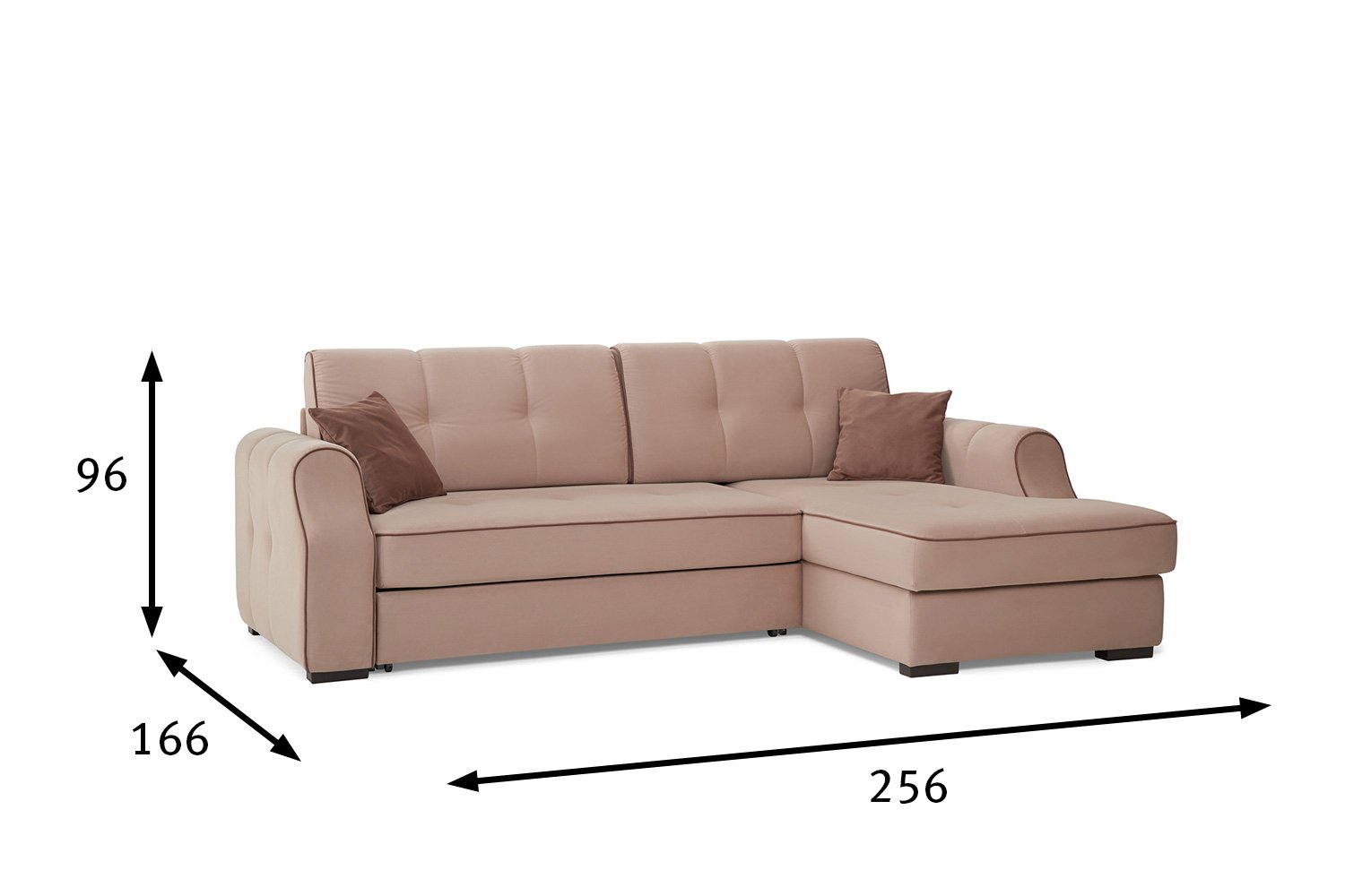 Правый и левый угол дивана