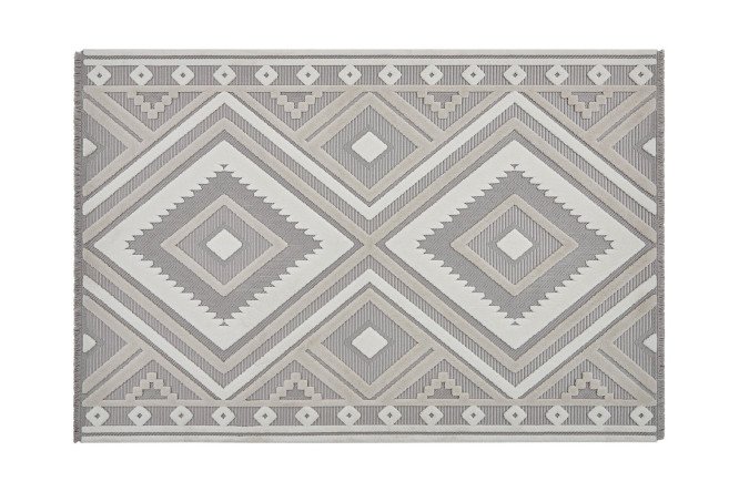 Изображение товара Ковёр Almond 80х150 см с хлопком и полиэстером, стильный и мягкий