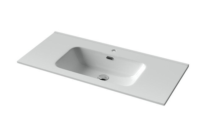 Умывальник накладной CERAMICANOVA Element CN7003 101х18х46.5 см