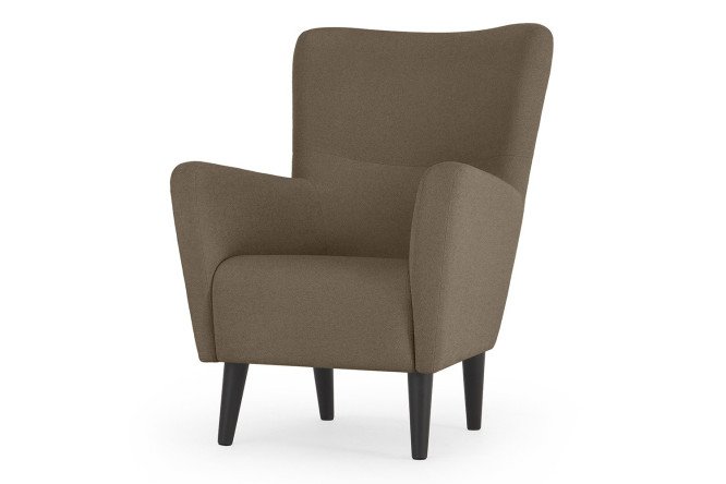 Изображение товара Комфортное кресло для отдыха SCANDICA Хортен с велюровой обивкой