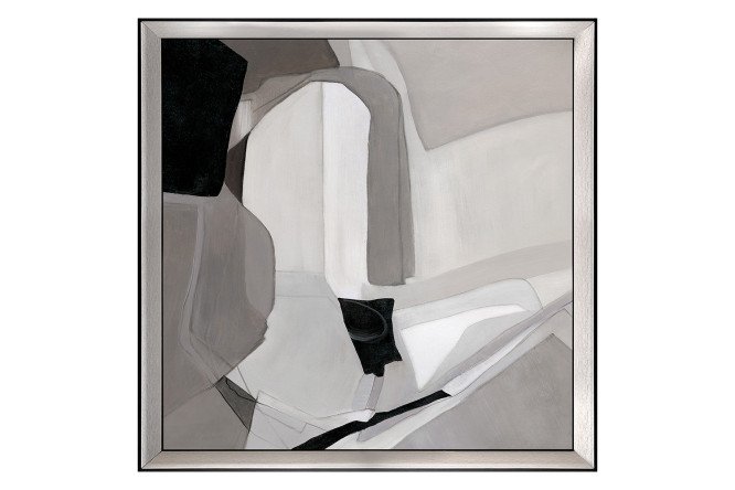 Изображение товара Репродукция в раме Границы формы 2 90х90 см бумагa