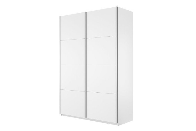 Изображение товара Двухдверный шкаф-купе Cors-2 160х230х57 см белый снег для спальни и гардеробной