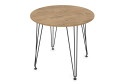 столешницы: тиковое дерево (teakwood), основания: чёрный