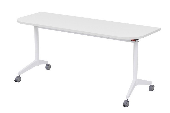 Изображение товара Стол-трансформер Bend из ЛДСП с матовым покрытием современный функциональный