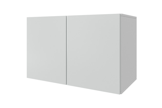 Антресоль Оскар Мун 80x50x39.6 см, цвет каркаса белый, фасада тальк