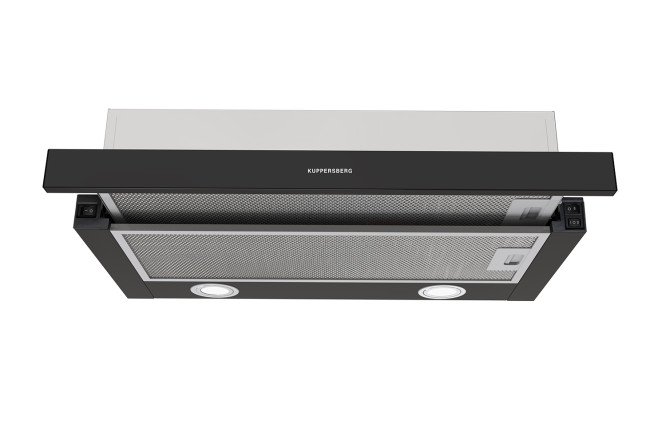 Изображение товара Вытяжка KUPPERSBERG High-Tech Slimdual 60 B черная 59.5х16.1х30 см