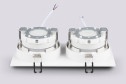 Светильник встраиваемый AMBRELLA LIGHT Techno Spot 1 м², 11.5x2.5x22 см, GX53