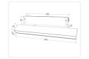 Светильник диммируемый LED AMBRELLA LIGHT Track System 2 м², 2.5x11.2x34.2 см, LED