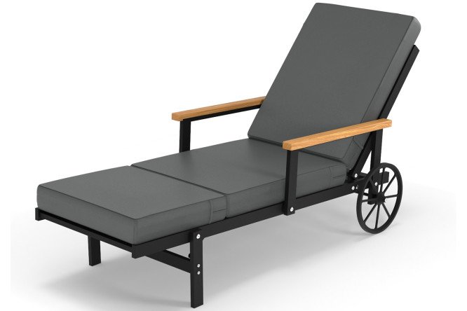 Изображение товара Шезлонг Scandi - современный стильный отдых на свежем воздухе