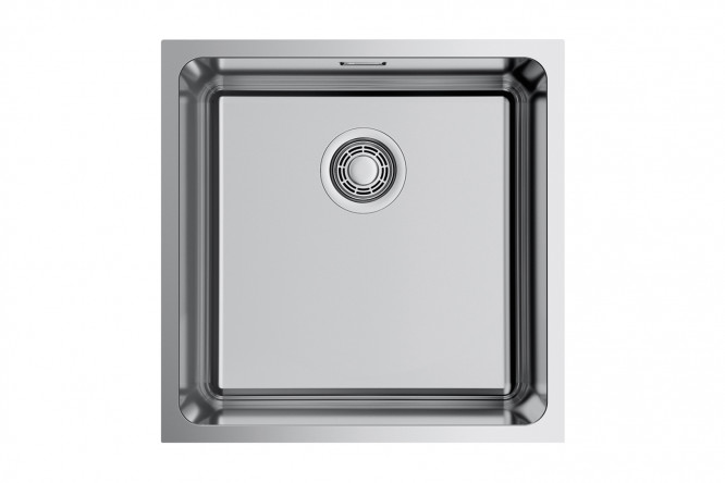 Изображение товара Врезная кухонная мойка OMOIKIRI Tadzava 44-U/I Quadro IN 4993509 из нержавеющей стали