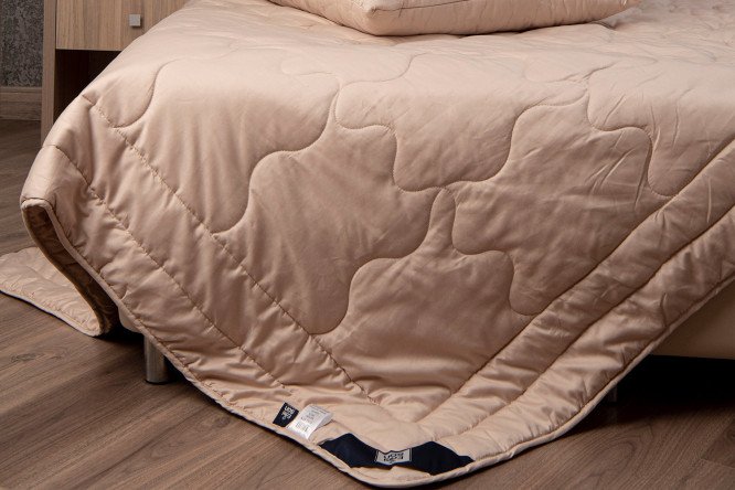 Одеяло EDELSON Merino wool Шерсть мериноса 140х205 см, 1,5 спальные
