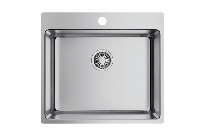 Изображение товара Врезная мойка OMOIKIRI Amadare 55-IN из нержавеющей стали 55х50х19 см
