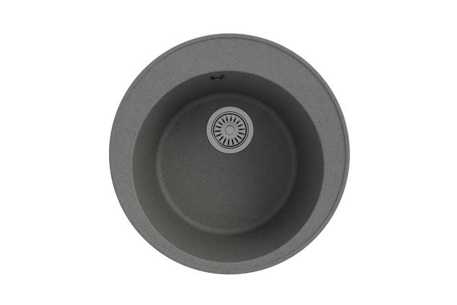 Изображение товара Кухонная врезная мойка TEYMI Lina T120103 из литевого мрамора 50.5x50.5x19.1 см