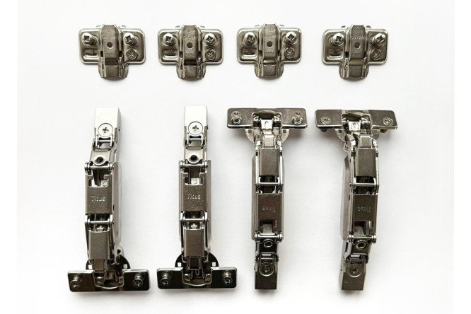 Изображение товара Комплект петель HOFF Блокс для углового шкафа, 4 шт.