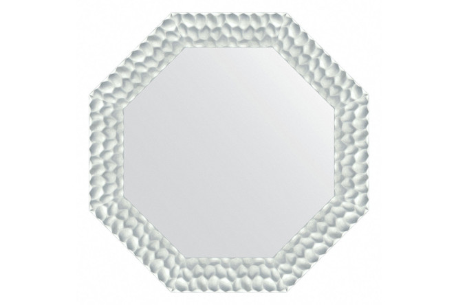 Изображение товара Настенное зеркало в багетной раме EVOFORM Octagon 71x71 см перламутровые дюны