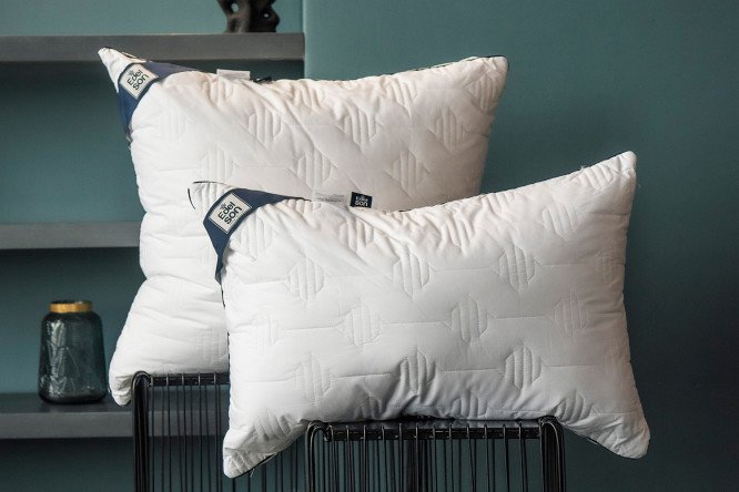 Подушка EDELSON Pure 50х70 см, Полиэфирное волокно