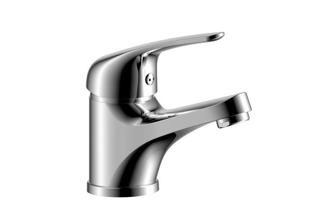 Изображение товара Смеситель для раковины ROSSINKA SILVERMIX Y40-11 хром латунь рычажное управление