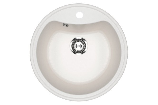 Изображение товара Врезная мойка из искусственного камня ULGRAN u-601 51x51x19 см