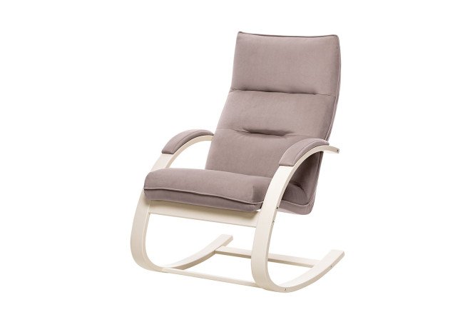Изображение товара Кресло-качалка SCANDICA Leset Скаген с мягкой обивкой велюр для дома и офиса