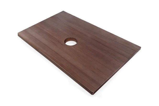 Изображение товара Столешница для тумбы Wood 80 см из массива бука тёмное дерево