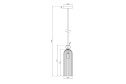 Светильник подвесной MAYTONI DECORATIVE LIGHTING Modern Antic 2 кв.м., 10х35х10 см, E14