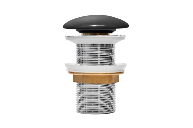 Изображение товара Выпуск для умывальника IDDIS Optima home OPHBM00i88 чёрный матовый