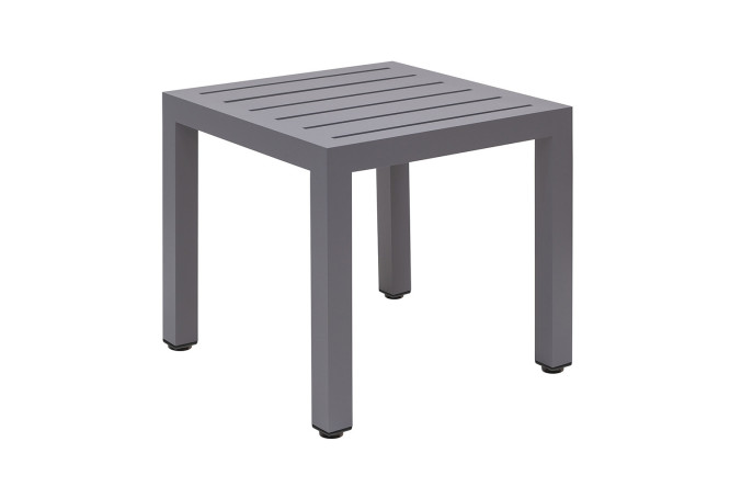 Изображение товара Уличный кофейный стол Capri 44 см серый - стиль и долговечность на улице