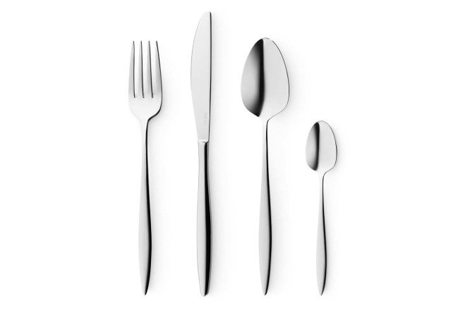 Изображение товара Набор столовых приборов HOFF Биск из нержавеющей стали, глянцевая полировка