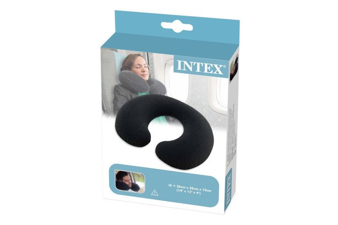 Подушка надувная для шеи INTEX 68675 36х10х30 см