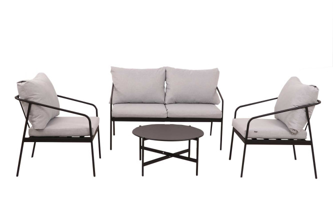 Изображение товара Набор садовой мебели Tacome цвет тёмно-серый, чёрный