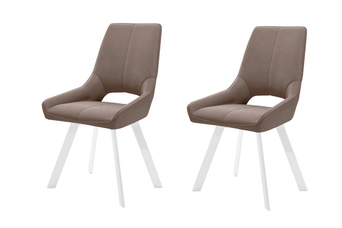 Изображение товара Комплект стульев DIKLINE 268 с велюровой обивкой