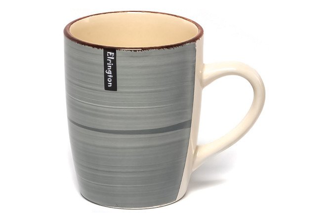 Изображение товара Кружка Elrington Аэрограф 360 мл керамика серый белый