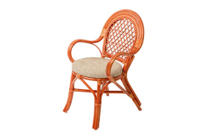 Изображение товара Стул Бали цвет каркаса коньяк, мягких элементов бежевый