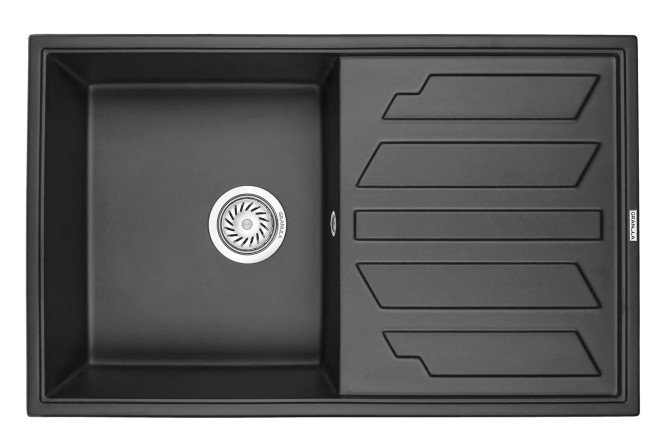 Изображение товара Мойка врезная с крылом GRANULA Granula 8002 79х50х20 см