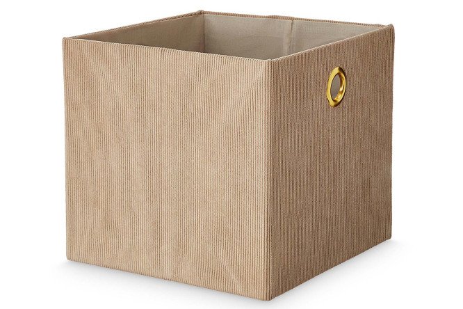 Изображение товара Коробка для хранения 25 л 30x28x30 см вельвет и картон
