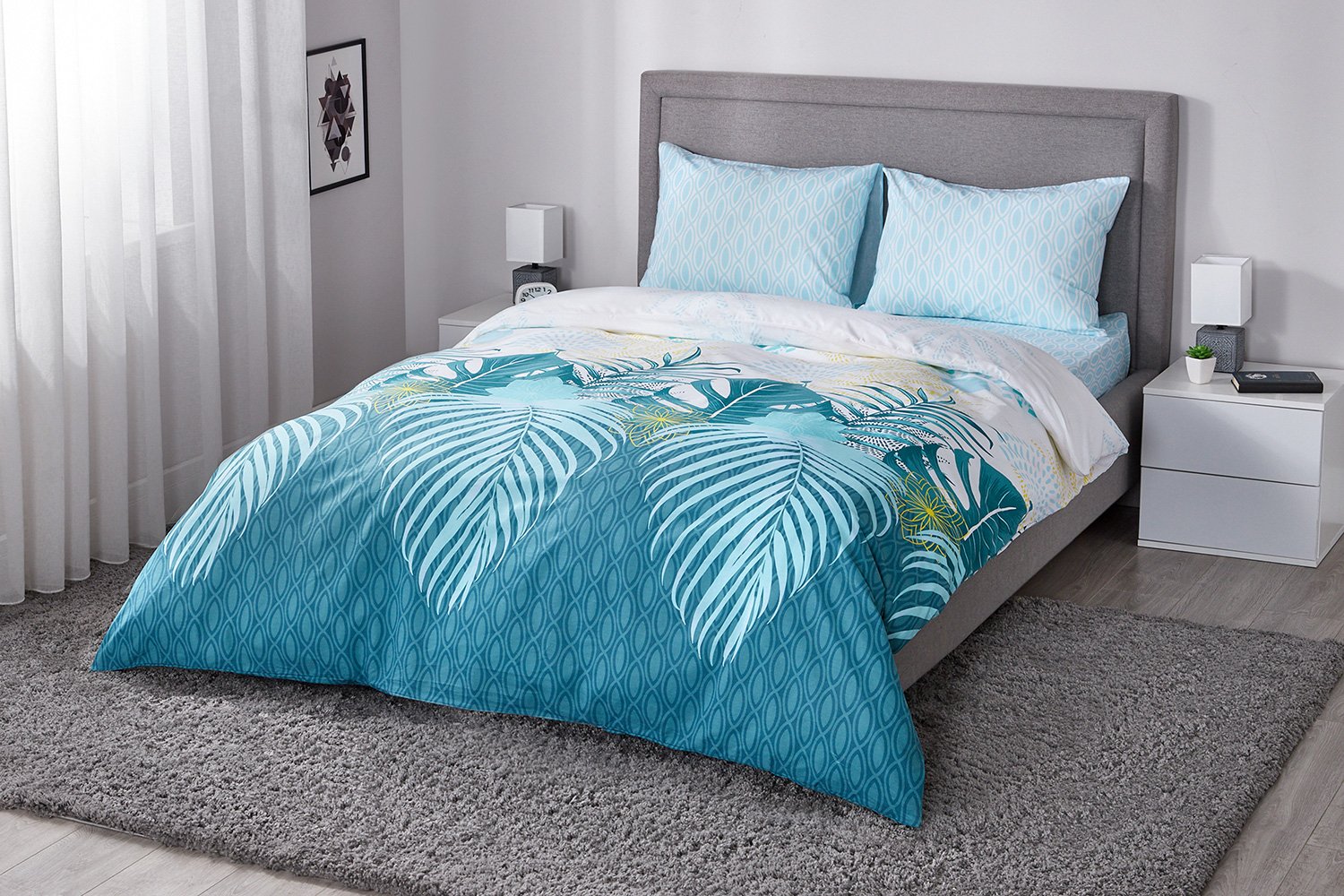 Комплект постельного белья Hoff Гавайи, размер 1,5 спальный Основной ассортимент - фото 2