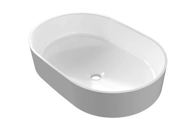 Изображение товара Раковина накладная Aura 3490000001 Накладная, 60х17.5х40.4 см