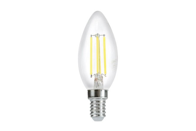 Изображение товара Лампа светодиодная IN HOME Vision care LED-СВЕЧА-deco E14, 9W, Свеча, 3000 К, Тёплый